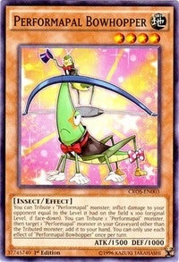 Performapal Bowhopper (3) (CROS) - YuGiOh Single