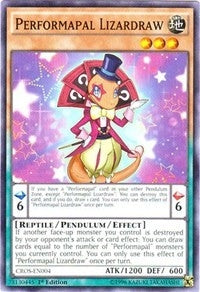 Performapal Lizardraw (4) (CROS) - YuGiOh Single