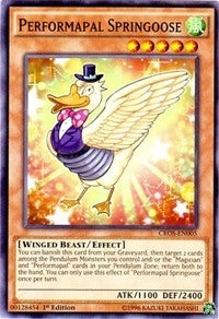 Performapal Springoose (5) (CROS) - YuGiOh Single