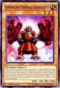 Superheavy Samurai Gigagloves (7) (CROS) - YuGiOh Single