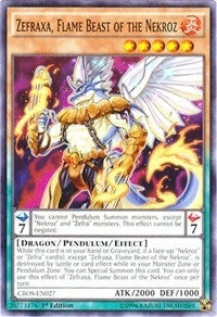 Zefraxa Flame Beast of the Nekroz (27) (CROS) - YuGiOh Single