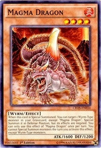 Magma Dragon (34) (CROS) - YuGiOh Single