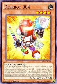 Deskbot 004 (35) (CROS) - YuGiOh Single