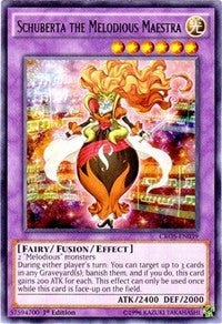 Schuberta the Melodious Maestra (39) (CROS) - YuGiOh Single