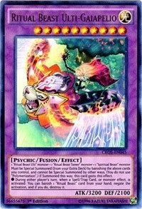 Ritual Beast Ulti-Gaiapelio (45) (CROS) - YuGiOh Single