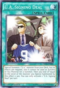 U.A. Signing Deal (88) (CROS) - YuGiOh Single