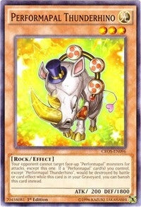 Performapal Thunderhino (96) (CROS) - YuGiOh Single