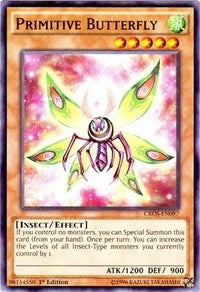 Primitive Butterfly (97) (CROS) - YuGiOh Single