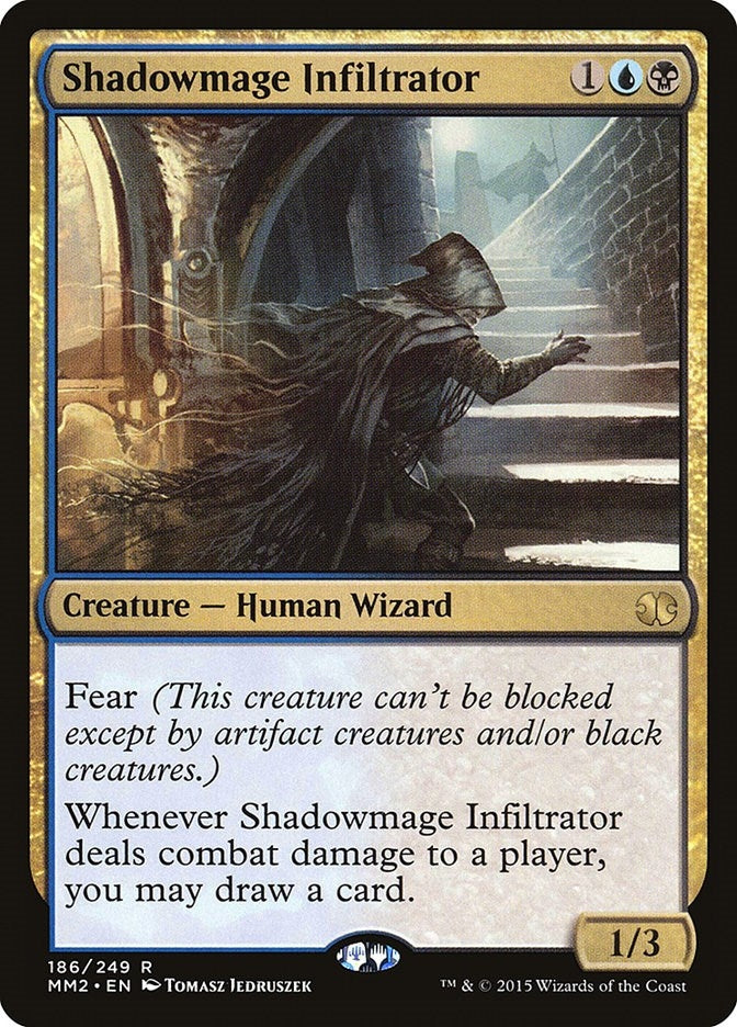 Shadowmage Infiltrator (186) [MM2] - MTG Single