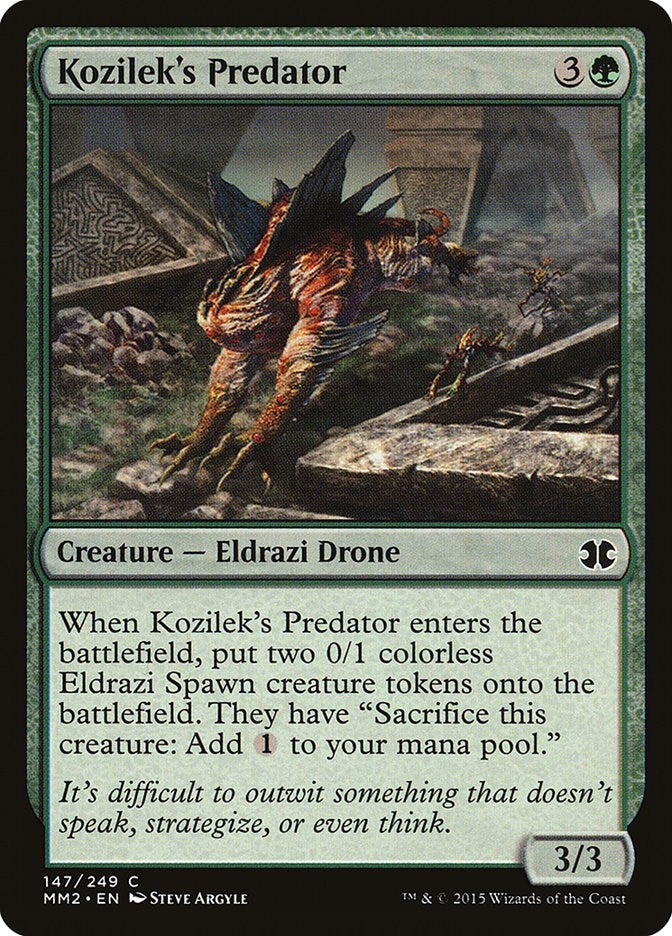 Kozilek’s Predator (147) [MM2] - MTG Single