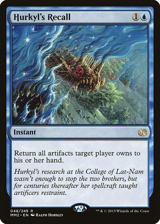Hurkyl’s Recall (48) [MM2] - MTG Single
