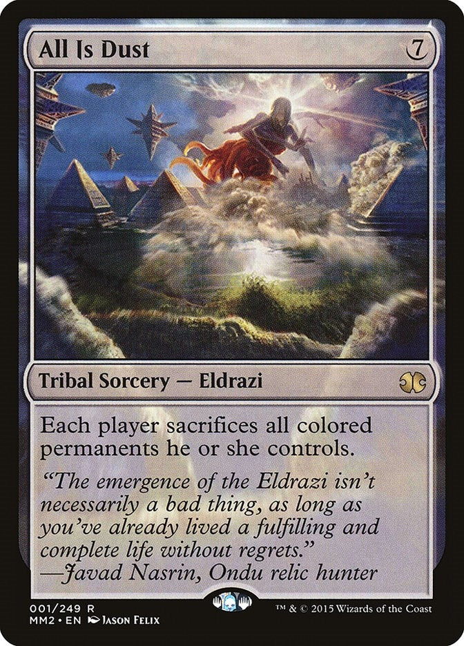All Is Dust (1) [MM2] - MTG Single