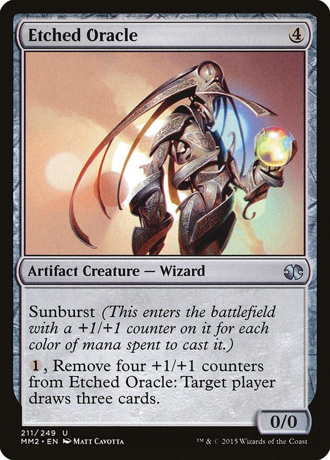 Etched Oracle (211) [MM2] - MTG Single