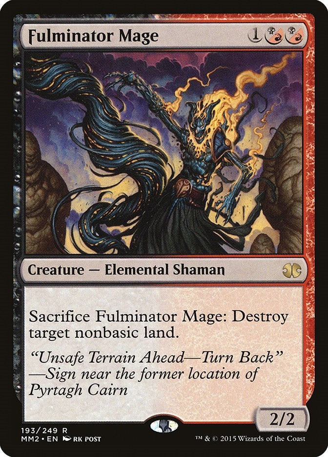 Fulminator Mage (193) [MM2] - MTG Single