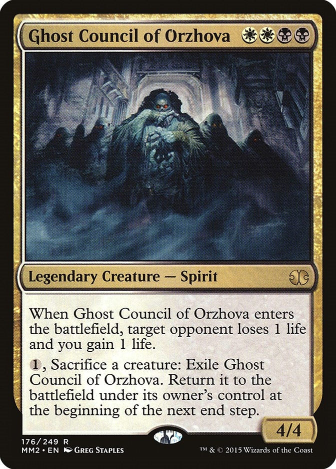 Ghost Council of Orzhova (176) [MM2] - MTG Single