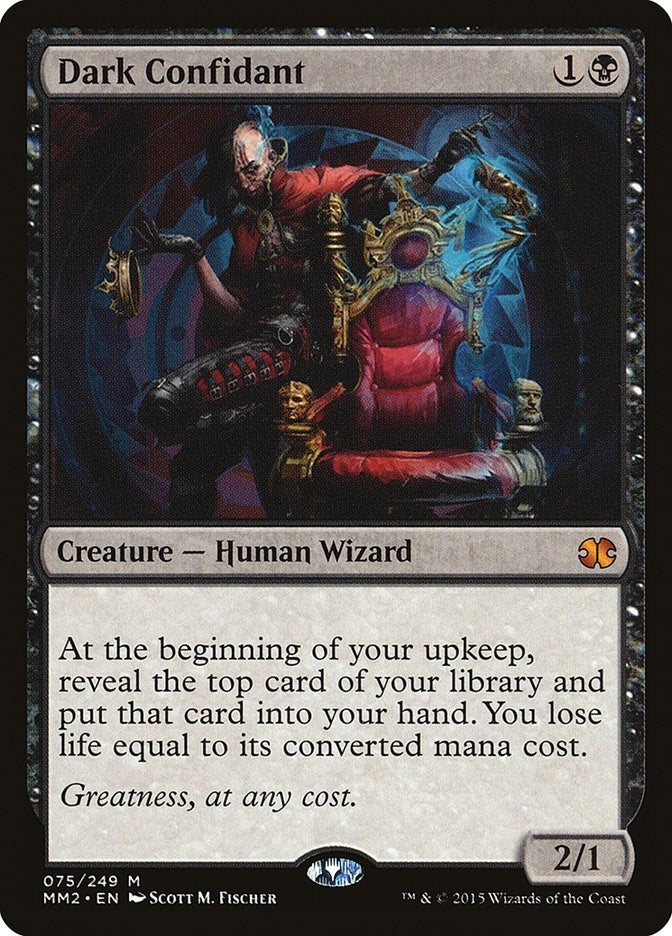 Dark Confidant (75) [MM2] - MTG Single