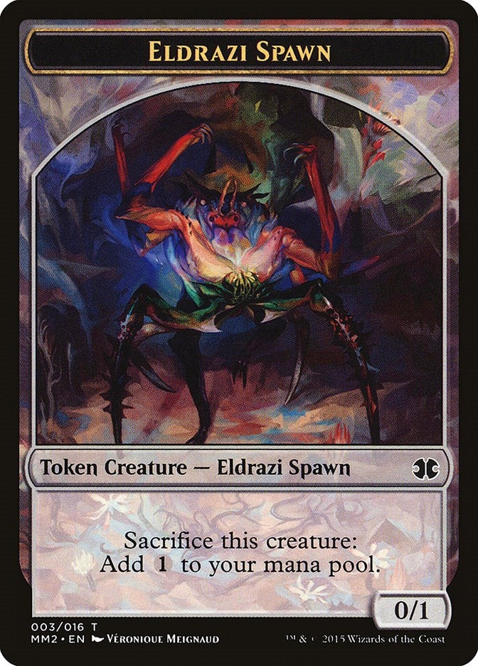 Eldrazi Spawn Token (003) (0) [MM2] - MTG Single