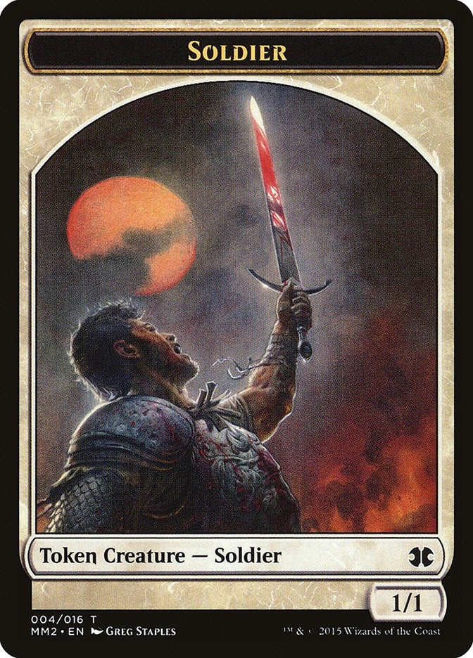 Soldier Token (0) [MM2] - MTG Single