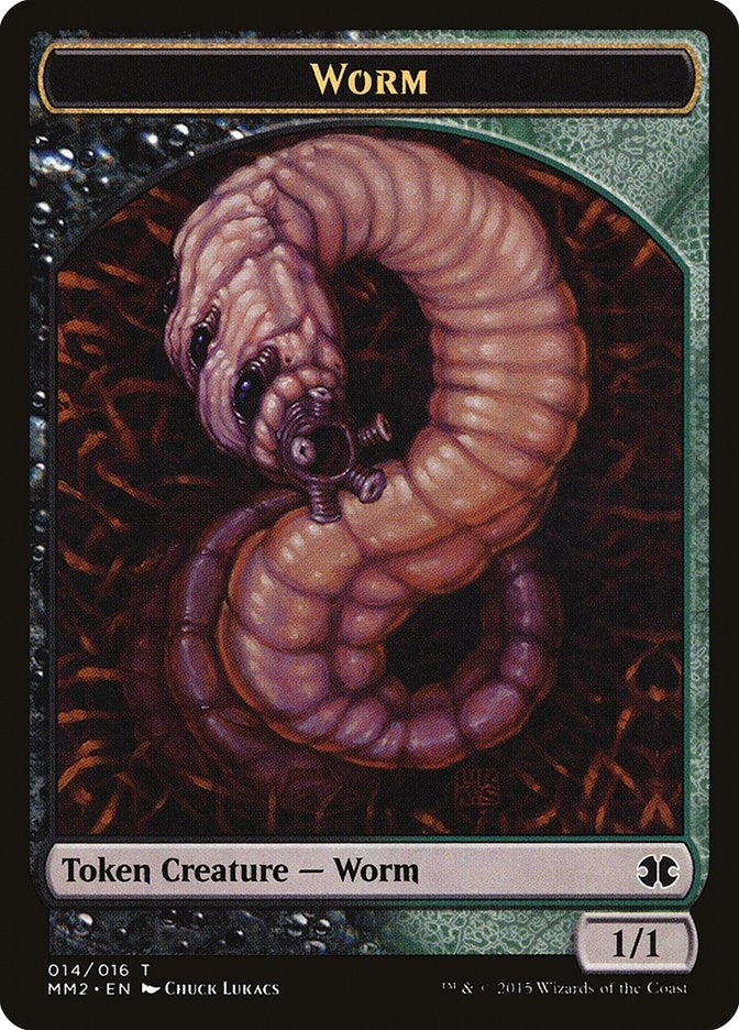 Worm Token (0) [MM2] - MTG Single