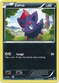 Image for Zorua (#13) (13/30) (BW Trainer Kit: Excadrill & Zoroark) - Pokemon