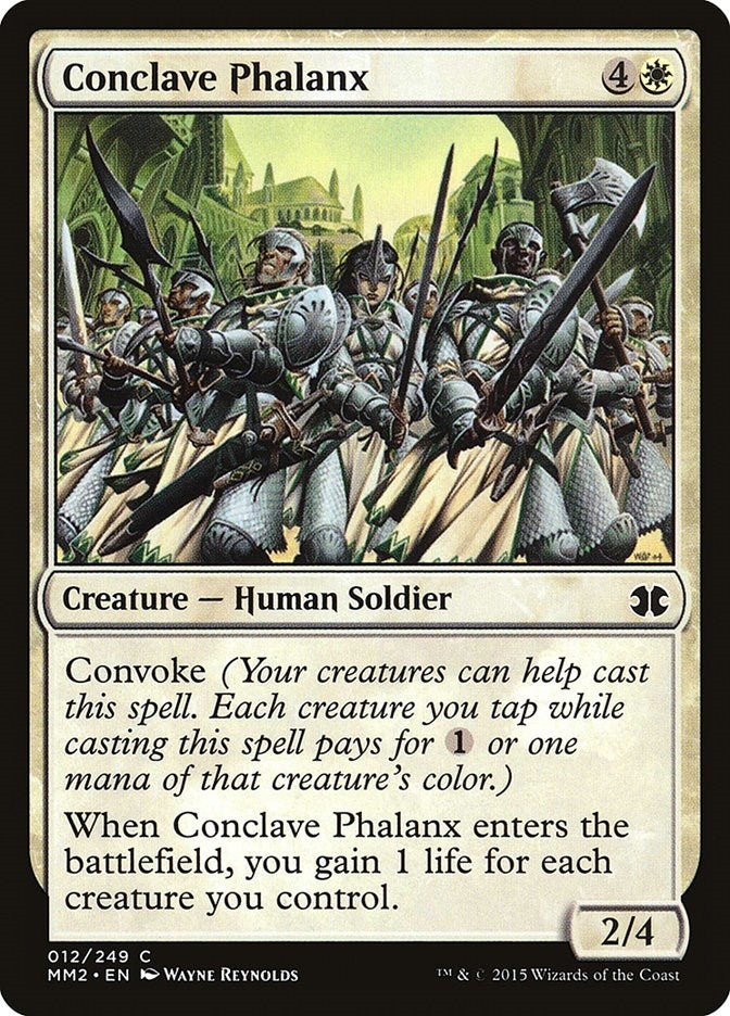 Conclave Phalanx (12) [MM2] - MTG Single