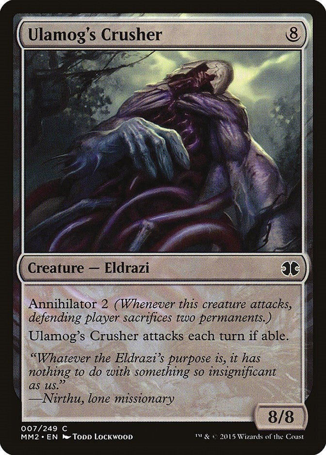 Ulamog’s Crusher (7) [MM2] - MTG Single