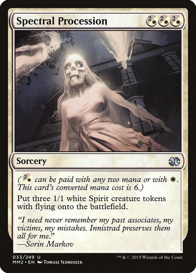 Spectral Procession (33) [MM2] - MTG Single