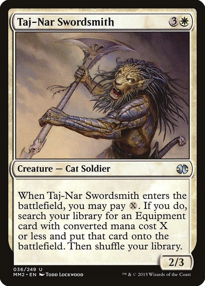 Taj-Nar Swordsmith (36) [MM2] - MTG Single