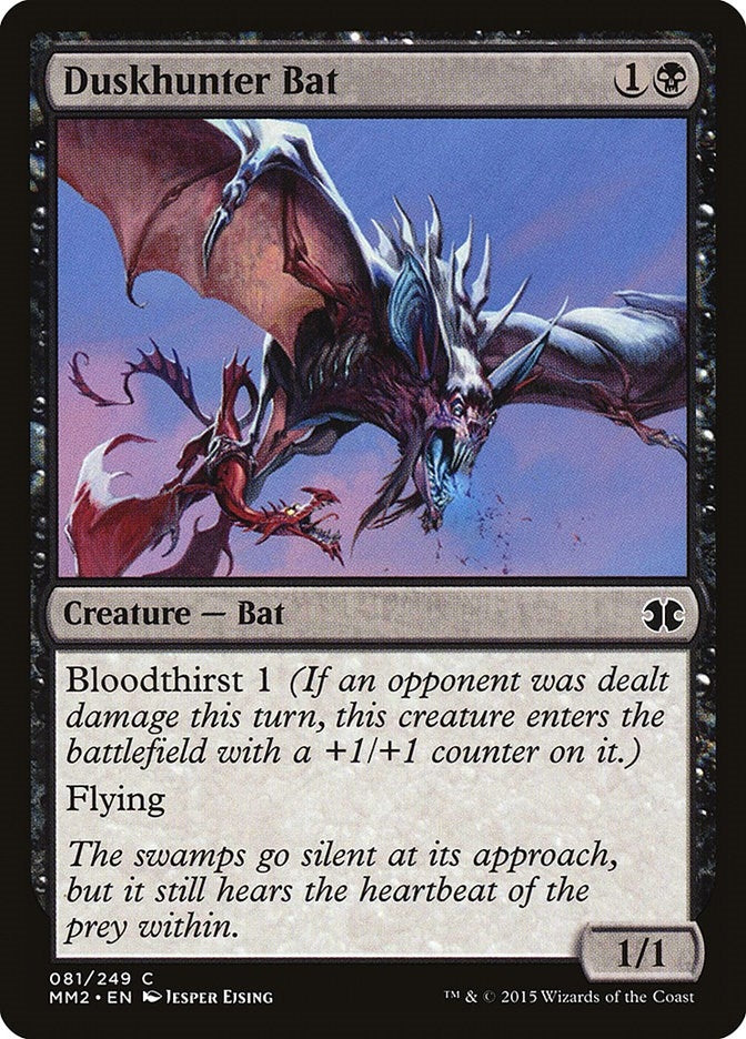 Duskhunter Bat (81) [MM2] - MTG Single
