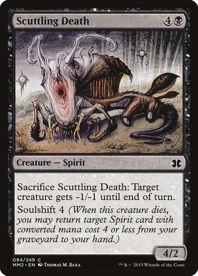 Scuttling Death (94) [MM2] - MTG Single