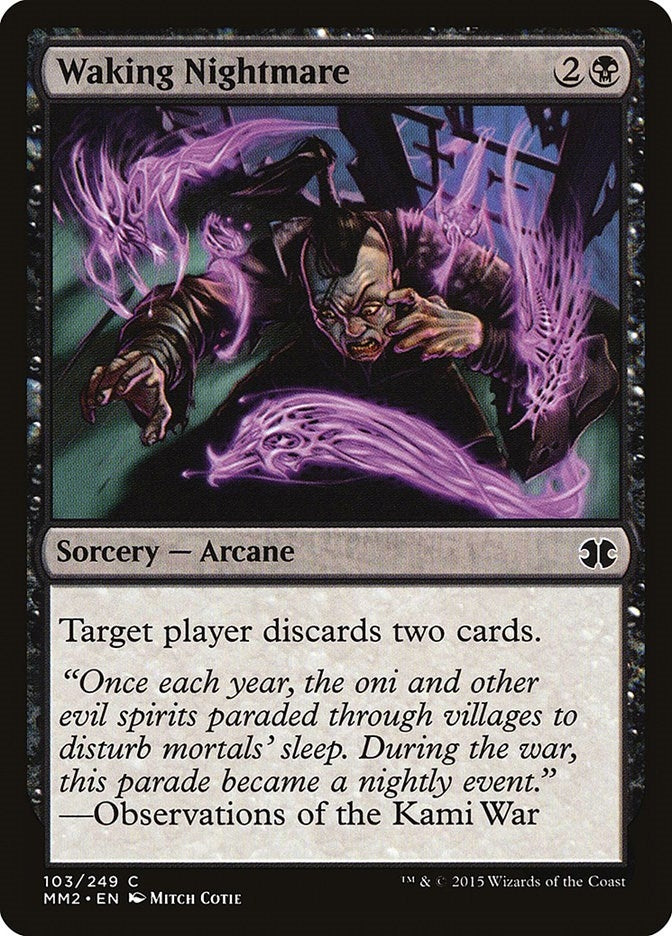 Waking Nightmare (103) [MM2] - MTG Single