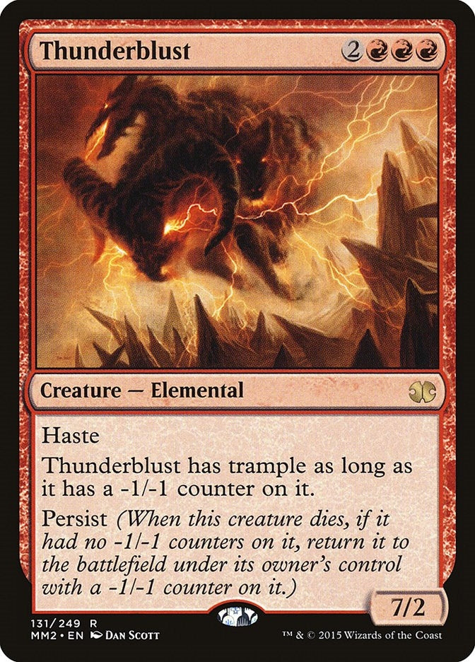 Thunderblust (131) [MM2] - MTG Single