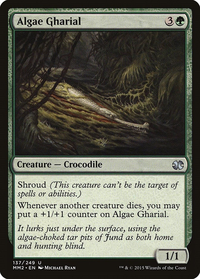Algae Gharial (137) [MM2] - MTG Single