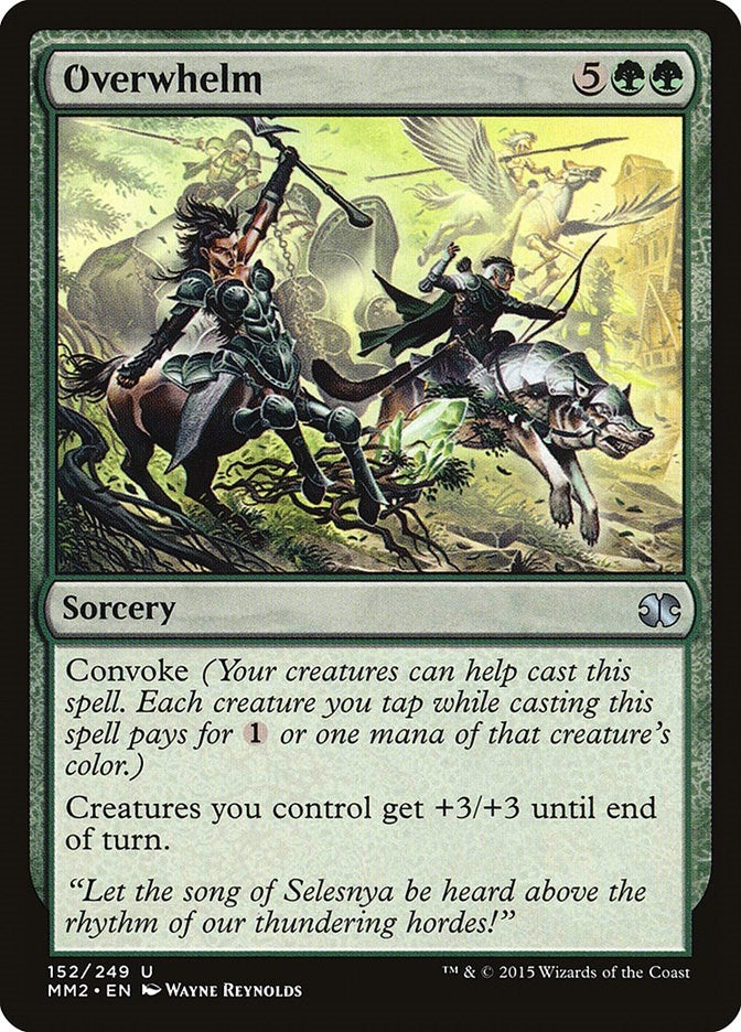 Overwhelm (152) [MM2] - MTG Single