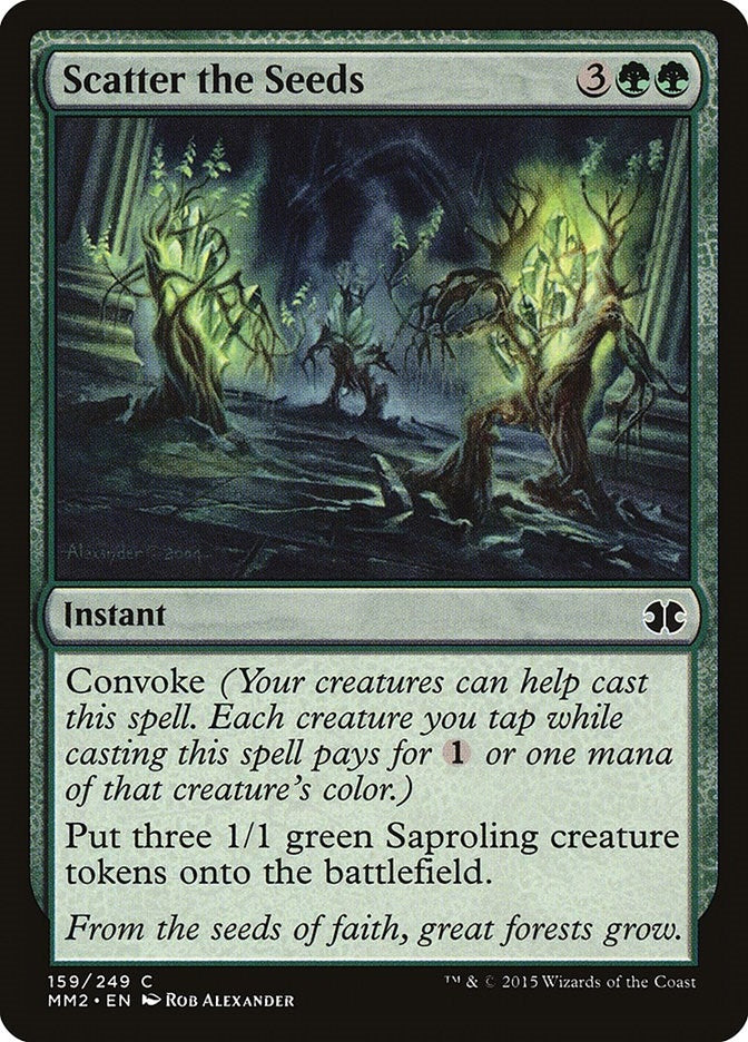 Scatter the Seeds (159) [MM2] - MTG Single