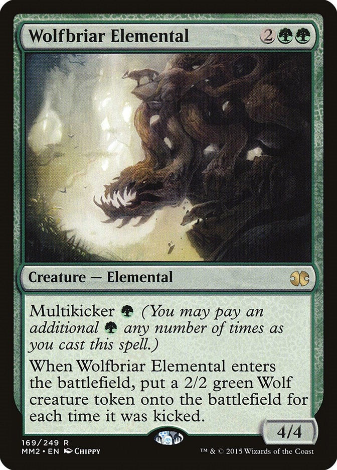Wolfbriar Elemental (169) [MM2] - MTG Single