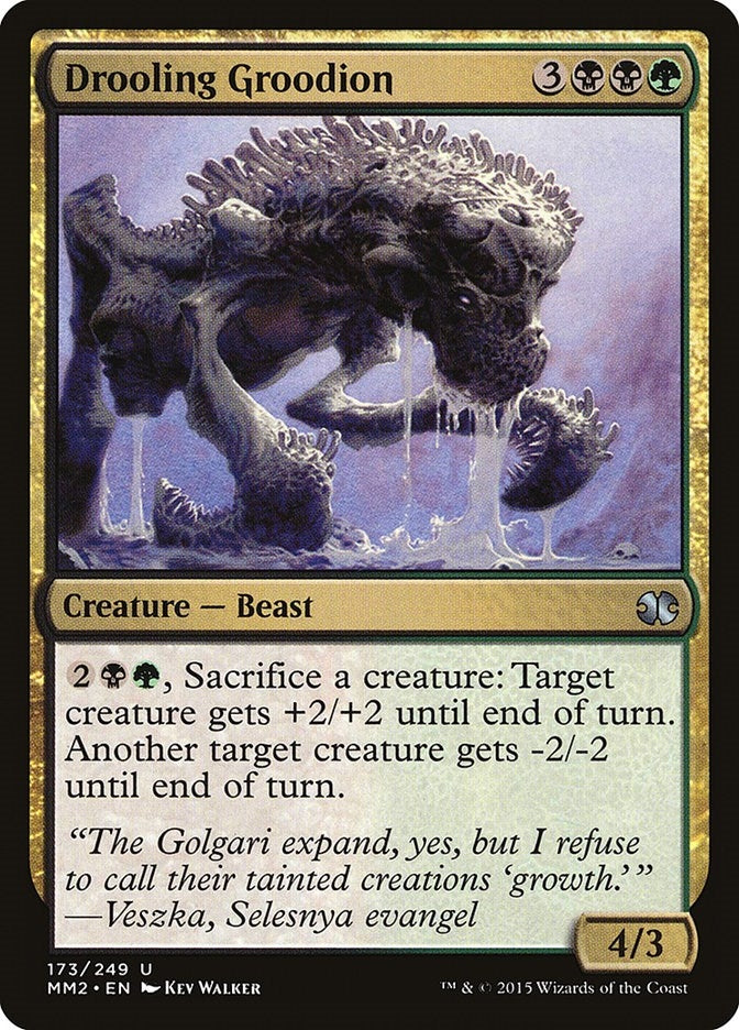 Drooling Groodion (173) [MM2] - MTG Single