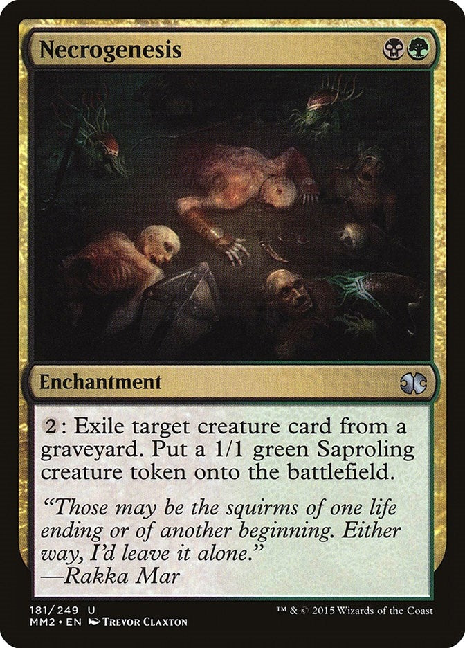 Necrogenesis (181) [MM2] - MTG Single