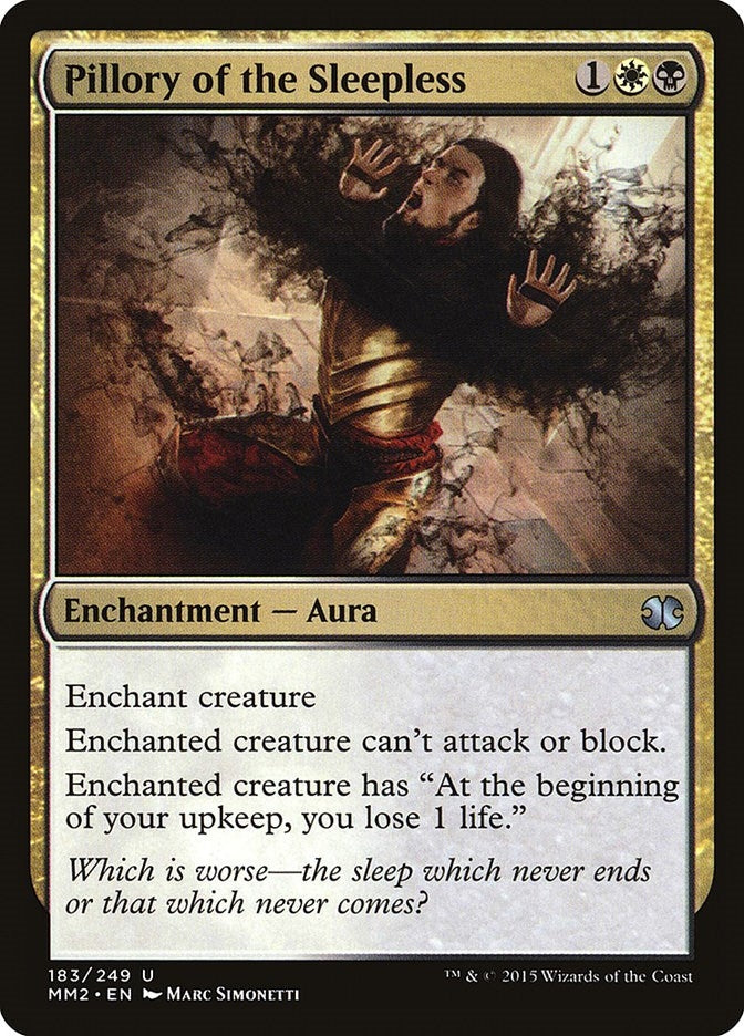 Pillory of the Sleepless (183) [MM2] - MTG Single