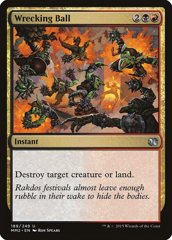 Wrecking Ball (189) [MM2] - MTG Single