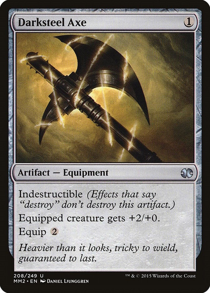 Darksteel Axe (208) [MM2] - MTG Single
