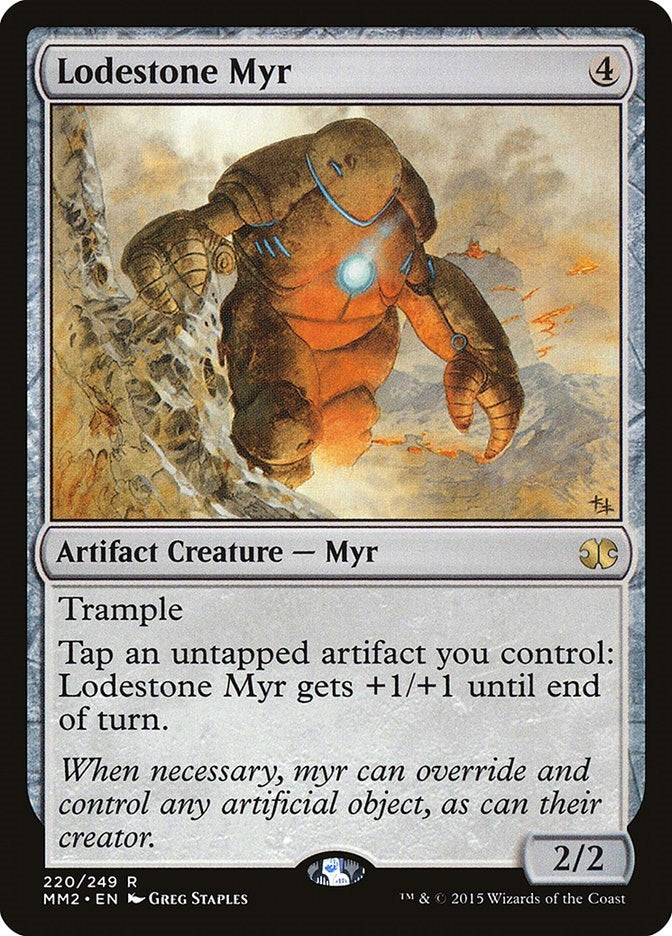 Lodestone Myr (220) [MM2] - MTG Single