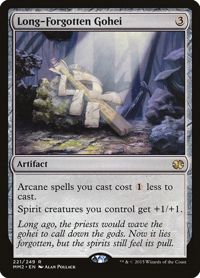 Long-Forgotten Gohei (221) [MM2] - MTG Single