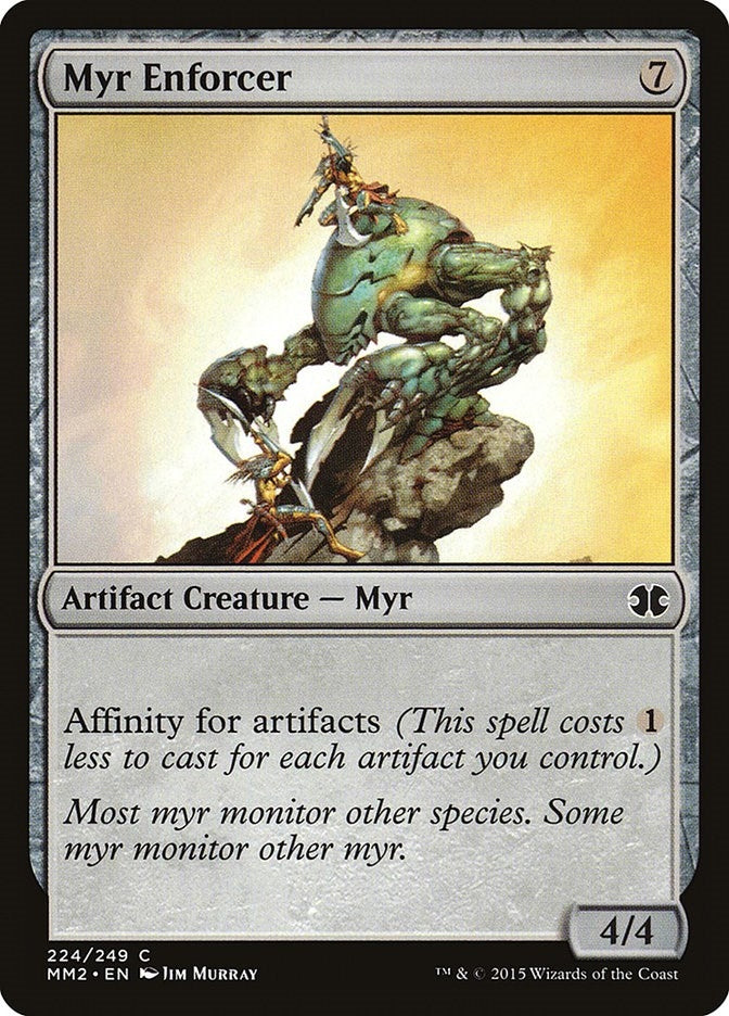Myr Enforcer (224) [MM2] - MTG Single