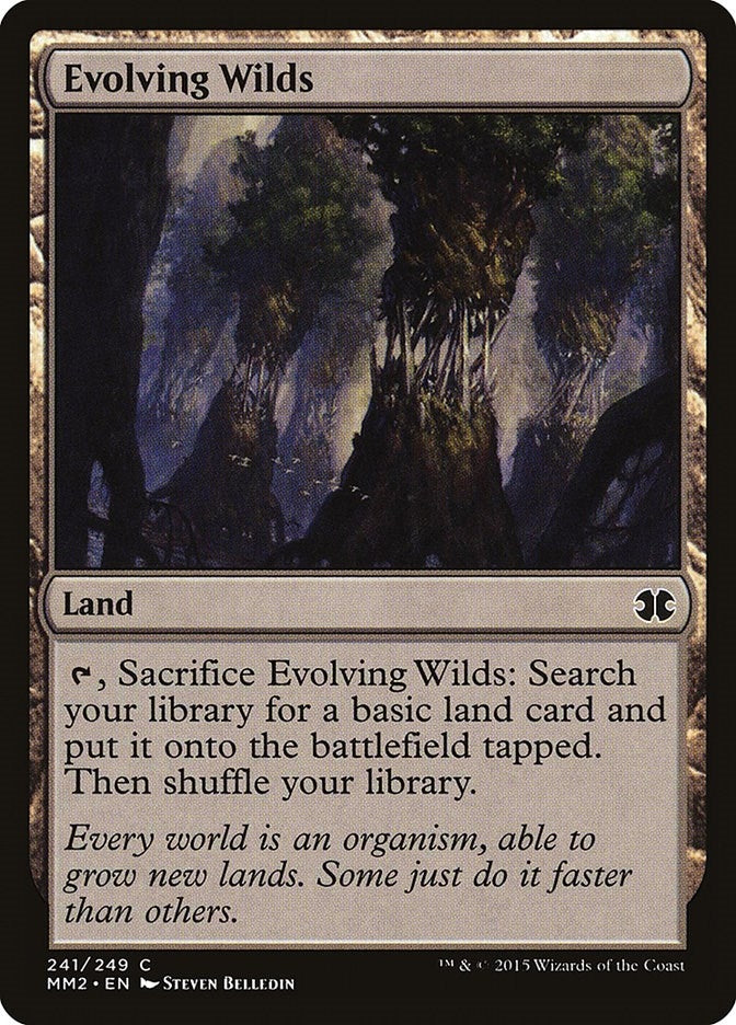 Evolving Wilds (241) [MM2] - MTG Single