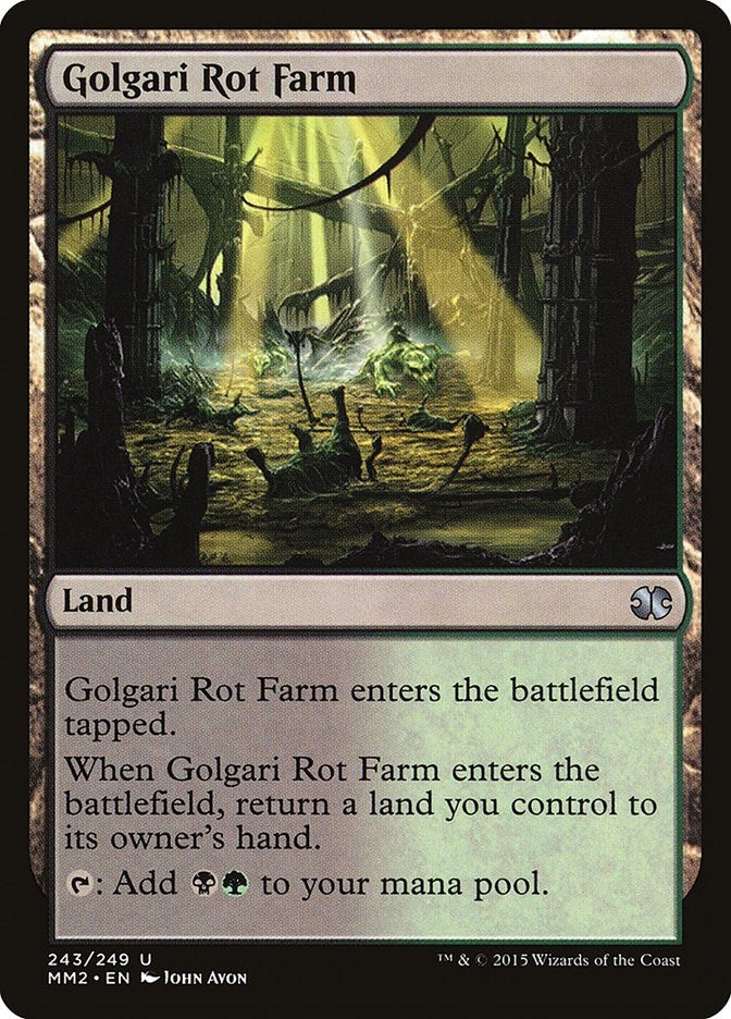 Golgari Rot Farm (243) [MM2] - MTG Single