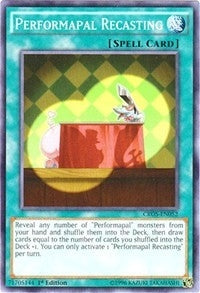 Performapal Recasting (52) (CROS) - YuGiOh Single
