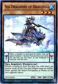 Sea Dragoons of Draconia (CROS-ENSP1) (1) (CROS) - YuGiOh Single