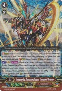 Conquering Supreme Dragon Conquest Dragon (SP) (202) [G-BT02] - Cardfight Vanguard Single