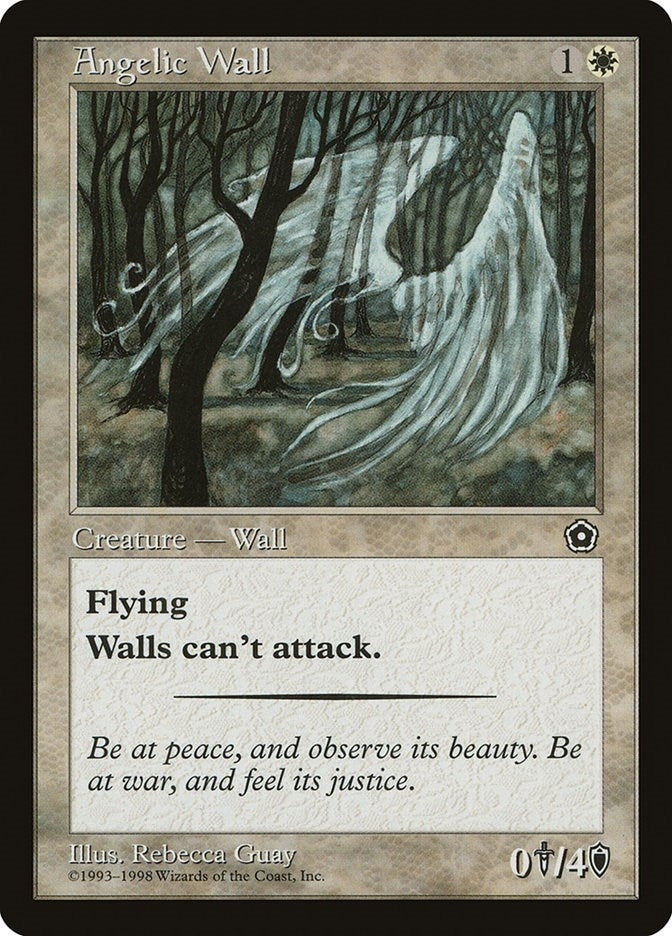 Angelic Wall [P02] - MTG Single